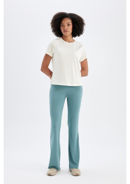 Fit Modal İspanyol Paça İnce Pantolon C0420AX24SM fırsatları