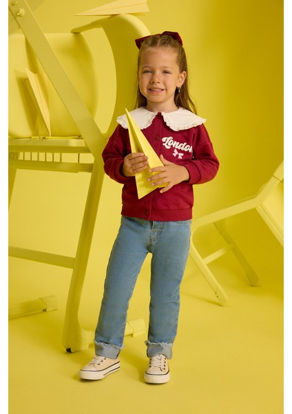 Kız Bebek Duble Paça Jean Pantolon E0424A525SP