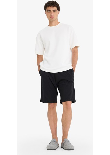 Regular Fit Basic Düz Cepli Şort Pijama Altı Z6848AZ25HS fiyatları