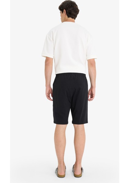 Regular Fit Basic Düz Cepli Şort Pijama Altı Z6848AZ25HS