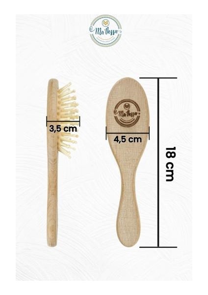 Bambu Dişli Ahşap Saç Fırçası -Tarağı fiyatları