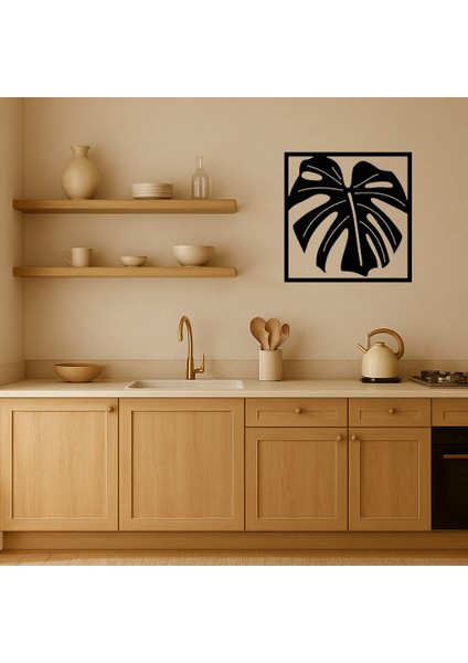 Monstera Bitki Desenli Dekoratif Tablolar - LORCE5799-3021 fiyatları
