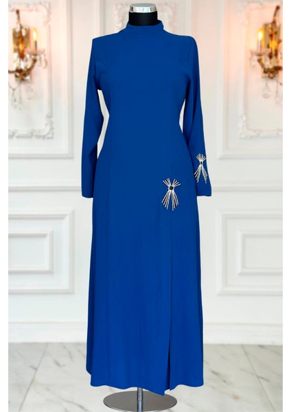 Tuay Abiye Elbise Indigo