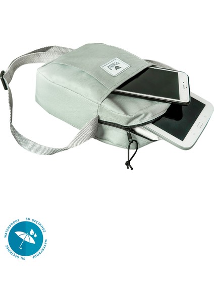 Gri U9 İmperteks Kumaş ,Fermuarlı ,2 Bölmeli ,Ayarlanabilir Askılı, Kol Ve Omuz Çantası fiyatları