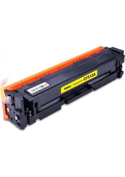 Hp M180N CF512A 204A Muadil Toner Çipli Sarı 1000 Sayfa