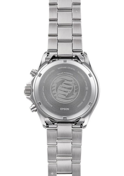 Mako RA-TX0206L10B Quartz Solar Çelik Gri Safir Cam 20 Atm 43 mm Erkek Kol Saati RA-TX0206L10B fiyatları