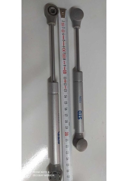 Mutfak Dolap Kapak Amortisörü 100NM Gazlı Piston 1 Adet / Ürün 100N - Beyaz