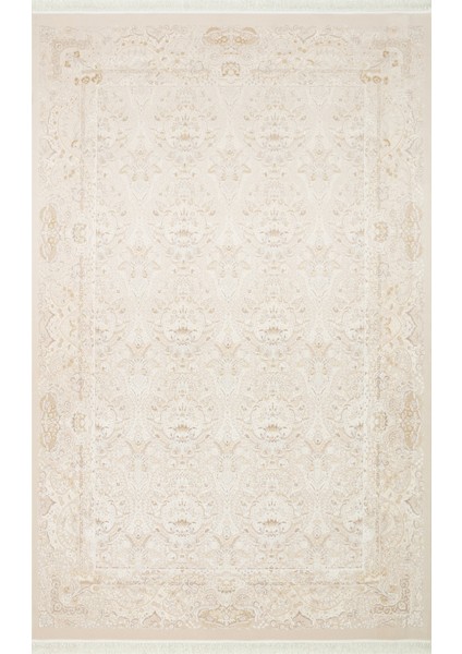 Palmira Plm 10 Cream Gold Yumuşak Dokulu Yüksek Kaliteli Sık Dokuma Modern Makine Dokuması Halı