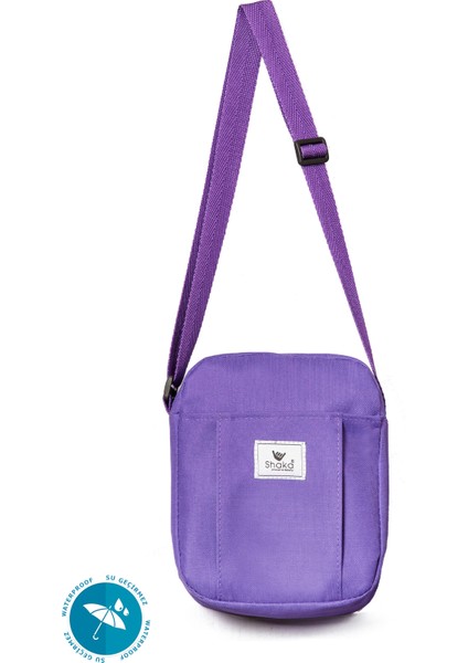 Mor U9 İmperteks Kumaş ,Fermuarlı ,2 Bölmeli ,Ayarlanabilir Askılı, Kol Ve Omuz Çantası modelleri