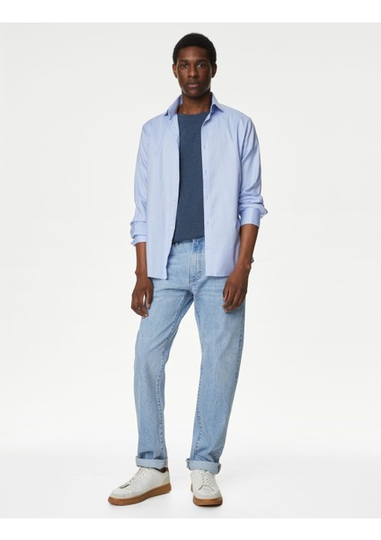 Saf Pamuklu 3'lü Yuvarlak Yaka T-Shirt Seti fiyatları