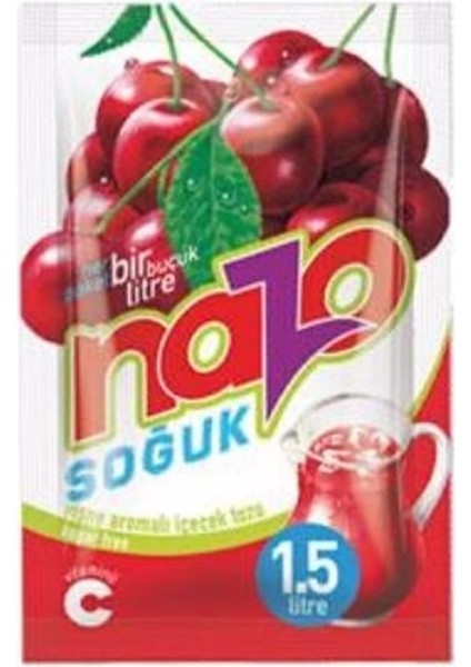 Vişne Aromalı İçecek Tozu 9 gr x 24'lü