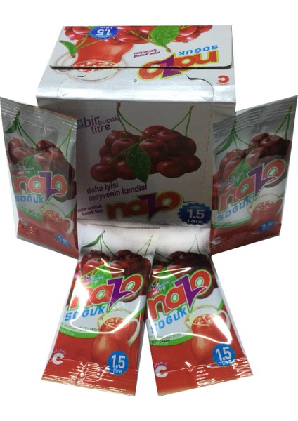 Vişne Aromalı İçecek Tozu 9 gr x 24'lü modelleri