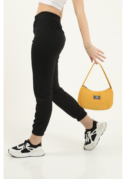 Hardal U11 Kanvas Kumaş, Fermuarlı Tek Bölmeli , Baget Model El, Kol Ve Omuz Çantası fırsatları