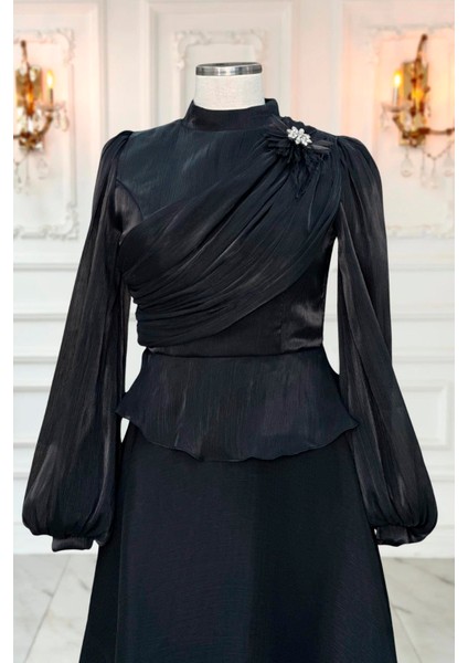 Gaye Abiye Elbise Siyah fiyatları