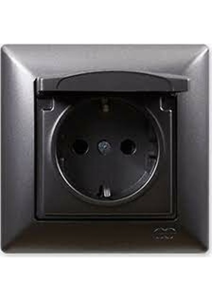 Vısage Amb. Füme Kap.topraklı Priz (Mkz) fiyatları