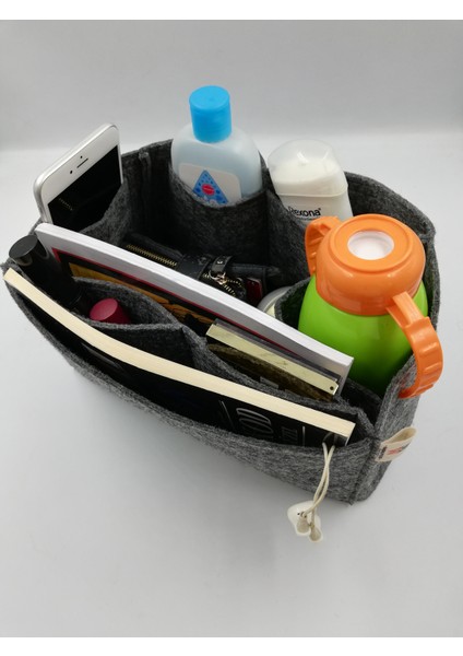 Tek Suluklu Canta Icı Duzenleyıcı Fume Renk modelleri