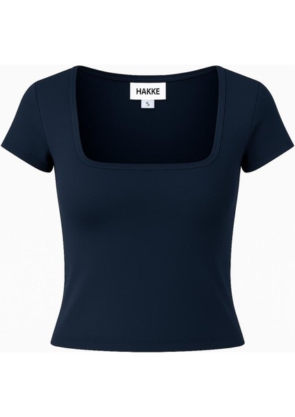 Kare Yaka Balenli Kompak Ribana Bluz modelleri