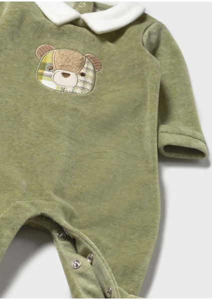 Newborn Erkek Bebek Kadife Tulum modelleri