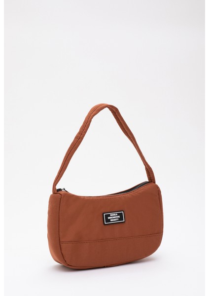 Kiremit U11 Kanvas Kumaş, Fermuarlı Tek Bölmeli , Baget Model El, Kol Ve Omuz Çantası fırsatları