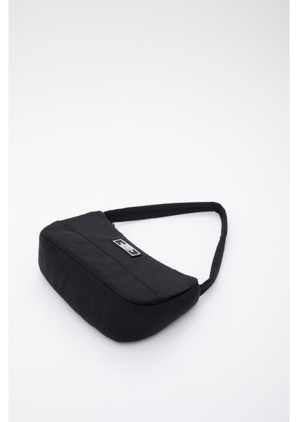 Siyah U11 Kanvas Kumaş, Fermuarlı Tek Bölmeli , Baget Model El, Kol Ve Omuz Çantası indirimleri