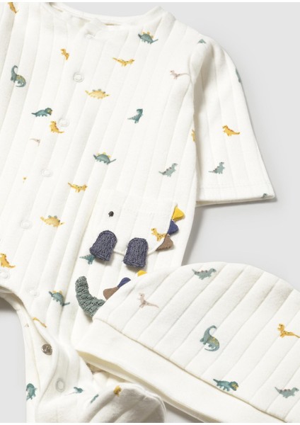 Newborn Erkek Bebek Tulum ve Şapka Takım modelleri