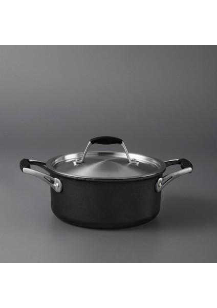 New Moment Diamond Siyah Derin Tencere 20 cm