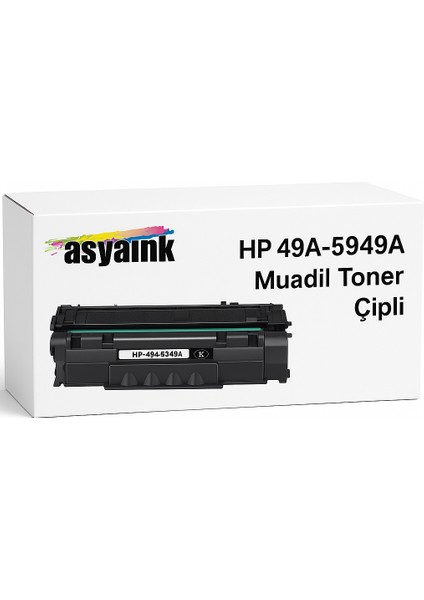 Hp 3390/3392 5949A Muadil Toner Çipli 3000SF Asyaink