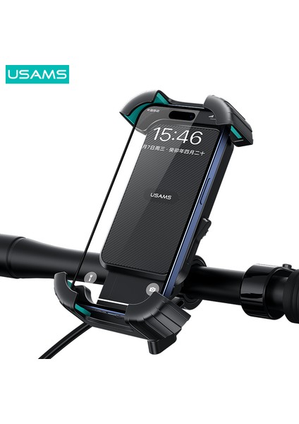 ZJ078 Ayarlanabilir 360° Dönen Motor/bisiklet Telefon Tutucu - Su Geçirmez, Kaymaz modelleri