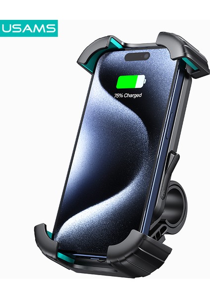 ZJ078 Ayarlanabilir 360° Dönen Motor/bisiklet Telefon Tutucu - Su Geçirmez, Kaymaz