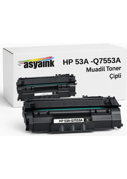 Hp 53A-Q7553A Muadil Toner Çipli 3000SF