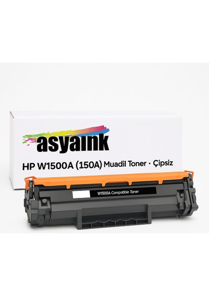 Hp W1500A (150A) Muadil Toner – Çipsiz – 975 Sayfa