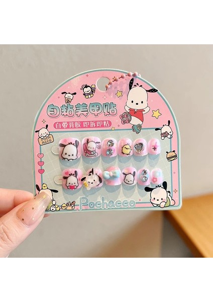 Anson Çocuk Kendinden Yapışkan Tırnak Etiketleri Çıkarılabilir (Yurt Dışından)