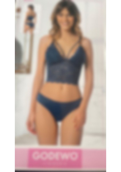 Godewo Britli Paradise Dantelli Bralet Takım