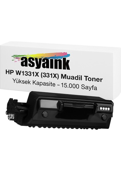 Hp W1331X (331X) Muadil Toner – Yüksek Kapasite – 15.000 Sayfa