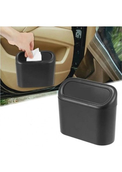 Araba Çöp Kutusu Kapaklı Organize Siyah Renk fırsatları