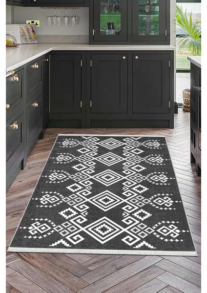 Mutfak Halısı – Kaymaz Dot Tabanlı, Yumuşak Dokulu, Yıkanabilir, Modern Tasarım (1340)