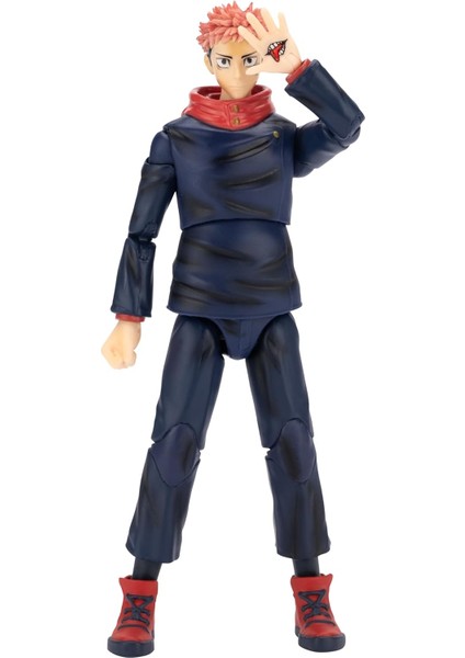 Jujutsu Kaisen Yuji Itadori 16CM Action Figür | Total Anime Koleksiyonu | Ekstra Parçalı Eklemleri Oynar Anime Figürü indirimleri
