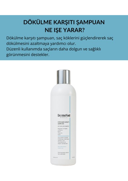 Saç Dökülmesine Karşıı Şampuan Normal/kuru Saçlar Için Nad+ ,keratin , Biotin, Panthenol modelleri