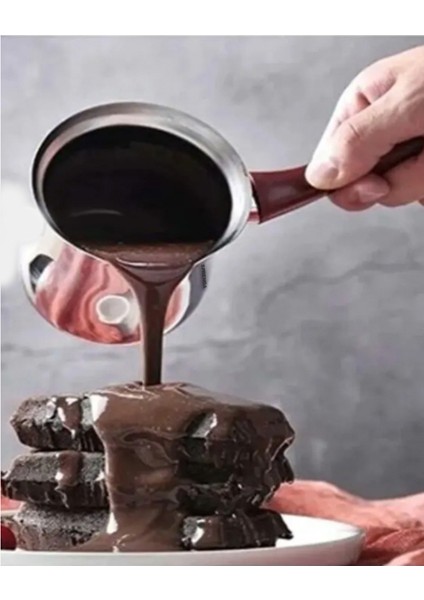 Çelik Cezve No.6 Büyük Boy - Kahve Cezvesi Metal ( 8 Fincan- Çap 10 cm 800 ml ) fırsatları