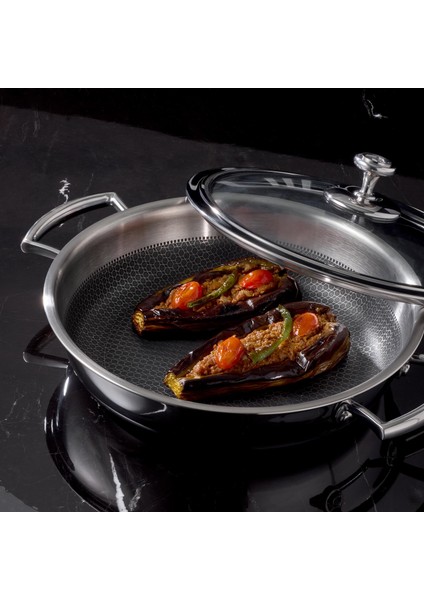 Gourmet 24 cm Karnıyarık Tencere Ergonomik Sap ve Kolay Temizlik Özelliğiyle indirimleri