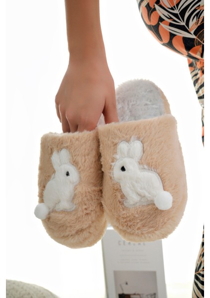 Kadın Ev Terliği Peluş Terlik Çeyiz ve Bohça Terliği Ses Yapmaz Kalın Taban modelleri