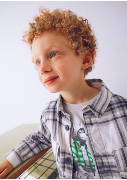 Erkek Çocuk Ekose Gömlek indirimleri