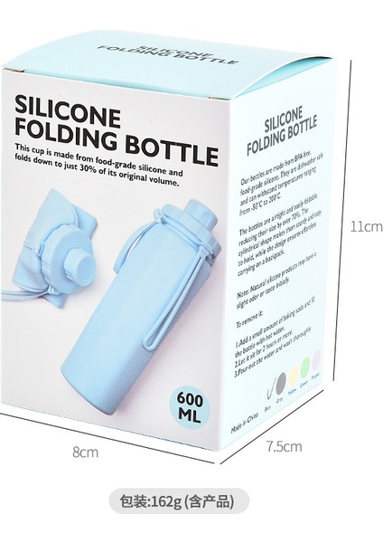 Silikon Katlanır Kupa Doğa Sporları Su Şişesi (Yurt Dışından) fiyatları