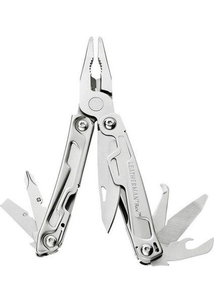 Leatherman Rev 832131 Çok Amaçlı Çakı / Pense - Metal Gövde (Multitool)