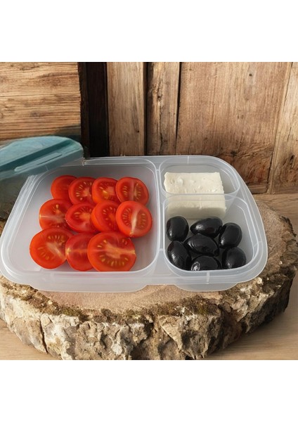 3 Bölmeli Saklama Kabı – 2’li Set indirimleri