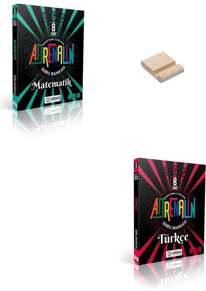 Lgs 8. Sınıf Matematik ve Türkçe Soru Bankası + Telefon Tutucu