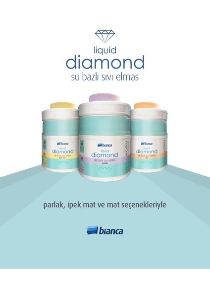 Stella Su Bazlı Liquid Diamond(Sıvı Elmas) Mat 0,600KG indirimleri