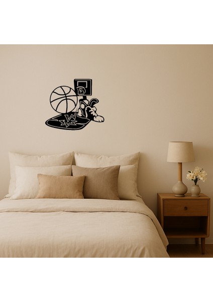 Basketbol Ayakkabısı ve Pota Mdf Tablosu - ALVN9048-2382