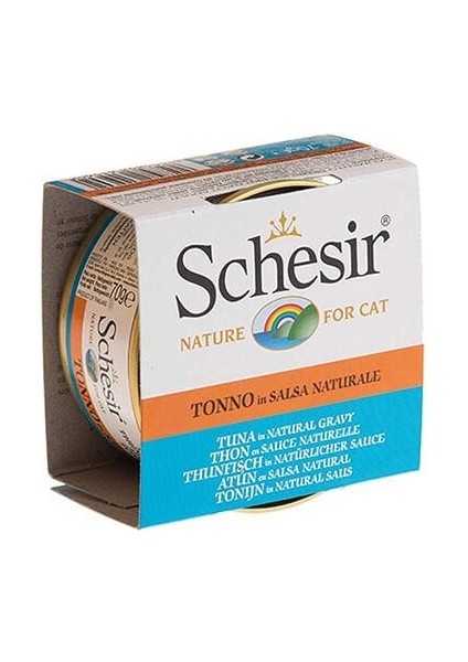 Sos İçinde Ton Balıklı ve Çipuralı Yetişkin Kedi Konservesi 70 Gr