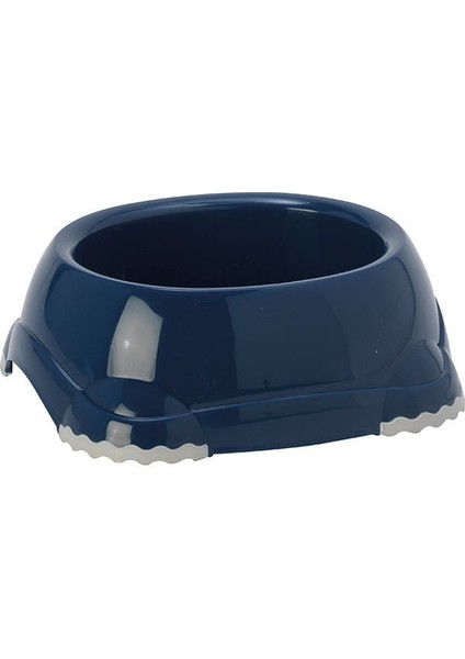 Smart Plastik Kedi ve Köpek Mama ve Su Kabı Lacivert 315